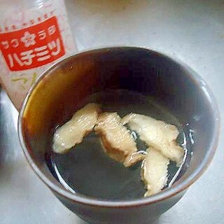 干し生姜でぽっかぽか！焼酎のお湯割